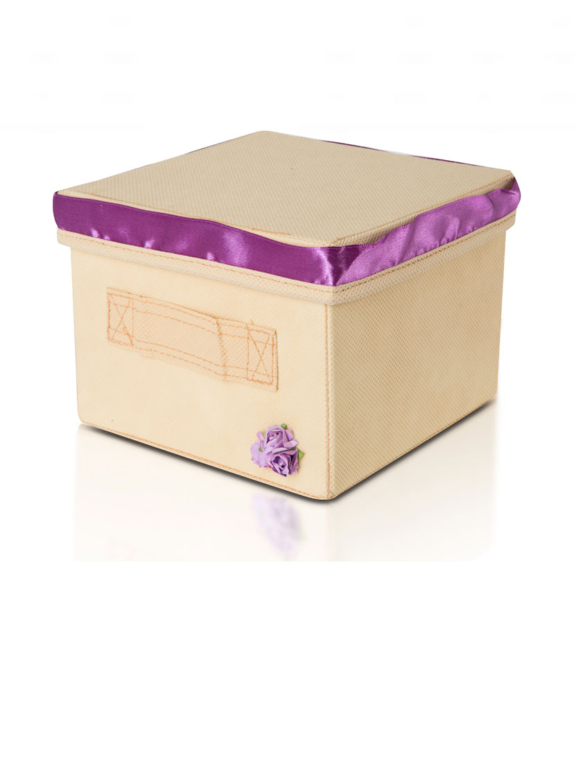 Коробка для хранения Малая "Sugar Roses" с крышкой - ящик для хранения