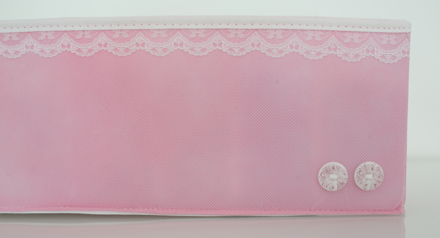 Органайзер для белья (для трусов) Большой "Berry Cake" розовый - коробки для хранения