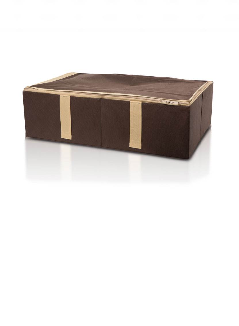 Ящик для хранения "Chocolate Cake" с крышкой на молнии