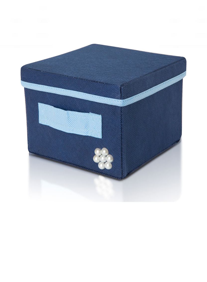 Коробка для хранения Малая "Ocean Pearl" с крышкой - ящик для хранения